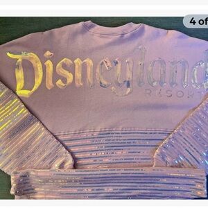 Disney Lilac Sweatshirt with Embroidered Detail